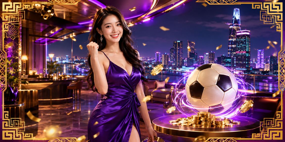 Người hâm mộ bóng đá tại TP Hồ Chí Minh sử dụng điện thoại đặt cược dưới ánh đèn neon